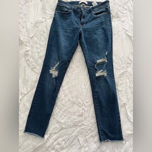 Abercrombie & Fitch The Super Skinny Mid-rise denim